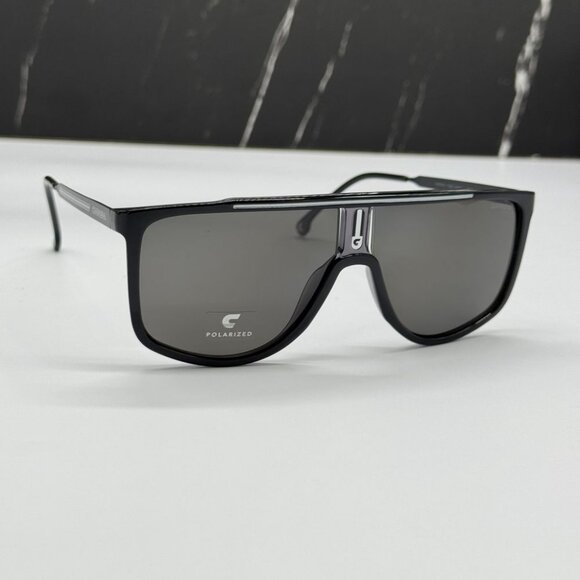 NEW CARRERA 1056/S 08A SUNGLASSES MEN AVIATOR BLACK EYEWEAR - Picture 1 of 8